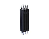 Conector para placas de circuito impresso flexilink B2B com 25 mm de altura