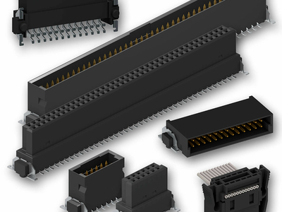 Conexões SMT compactas e robustas para placas de circuito impresso com passo de 1,27 mm