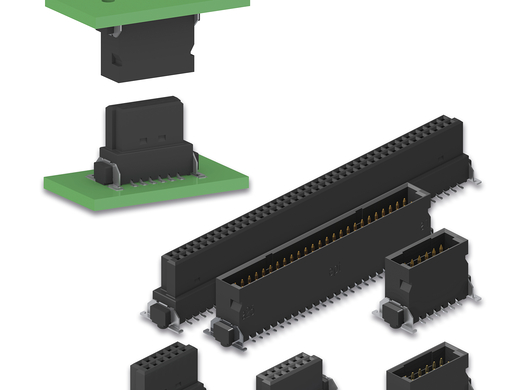 Prazos de entrega curtos para conectores SMT de 1,27 mm
