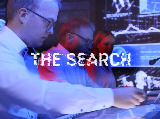 Filme sobre conectores: The Search