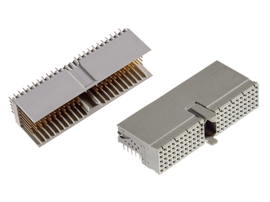 Conectores rígidos IEC 61076-4-101, passo de 2 mm